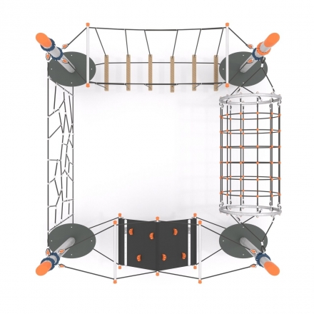 Канатная конструкция для лазания-04.05, фото 4