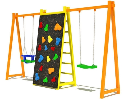 Детские качели Спорт 3.2 для детской площадки, фото 1