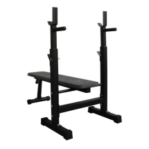 Скамья со стойками под штангу DFC D6453L