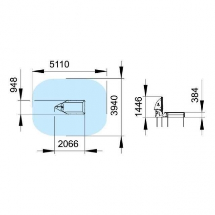 Песочница &quot;Кораблик&quot; Т318 , фото 2