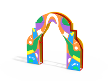 МФ 7.221 Входная Арка Граффити