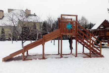 Зимняя горка Snow Fox Start (скат 4 м), фото 2