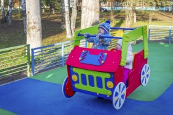 Качалка на пружине Внедорожник 04010 для детской площадки, фото 4 Качалка на пружине Внедорожник 04010 для детской площадки, фото 4