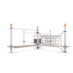 Канатная конструкция для лазания-05.01, фото 3