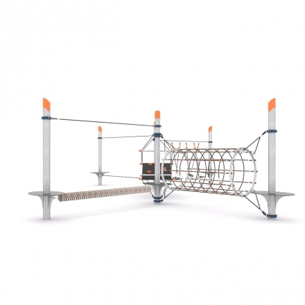 Канатная конструкция для лазания-05.01, фото 3