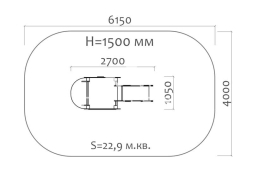 Горка 08101.21 H=650 для детской площадки, фото 3