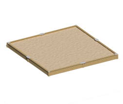 Песочница Стрекоза L ПСL-05 для детской площадки, фото 1