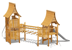 Игровой комплекс Эко VST 0029 для детской площадки, фото 2