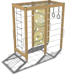 Детский спортивный комплекс Аквамарин Papercut СРО101.00.1.1 для улицы, фото 2