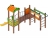 Детская игровая площадка Полянка ДИК 1.16.06-01 Н 750