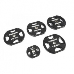 Диск X-Training уретановый FOREMAN FM/UPX-15KG-BK (15 кг), фото 2