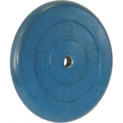 Диск обрезиненный цветной BARBELL 20 кг., d31мм