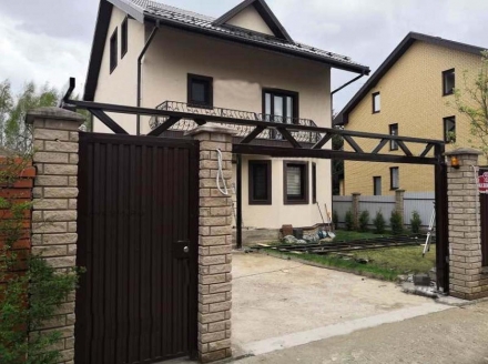 Односкатный навес на четырех опорах, фото 3