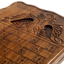 Нарды резные "Тигр" с ручкой, Haleyan Нарды резные "Тигр" с ручкой, Haleyan