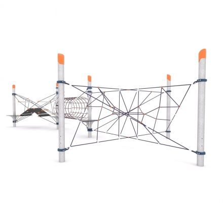 Канатная конструкция для лазания-05.02, фото 1