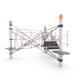 Канатная конструкция для лазания-05.02, фото 2