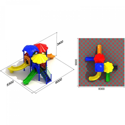 Детская площадка Непоседа 2.3, фото 3