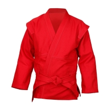 Куртка самбо 550г/м2 красная р.40