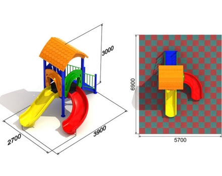 Детская площадка Кувшинка 4.1.2, фото 2
