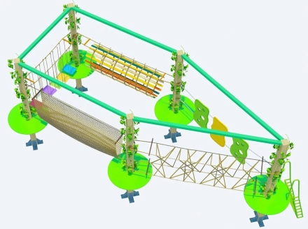 Веревочный парк Кузнечик, фото 1