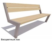Скамейка Печора, Лиственница 2,0 м
