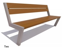 Скамейка Печора, Лиственница 2,0 м