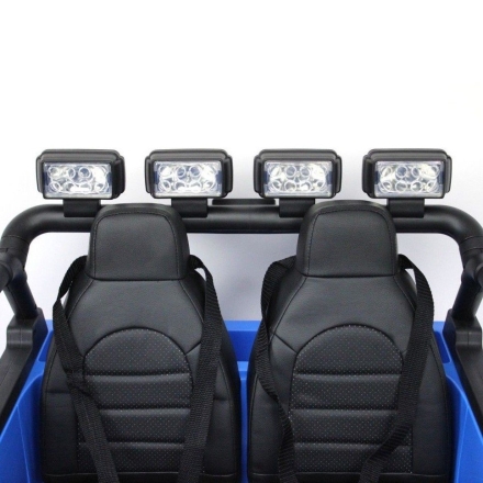 Электромобиль Jeep Wrangler S606 4WD синий, фото 6