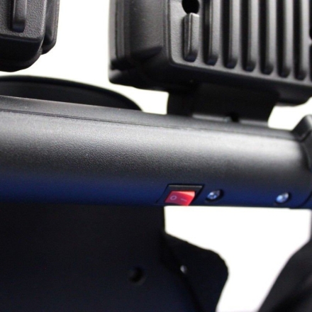 Электромобиль Jeep Wrangler S606 4WD синий, фото 4