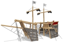 Игровой комплекс Эко 071201 для детской площадки Игровой комплекс Эко 071201 для детской площадки