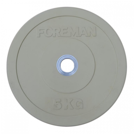 Олимпийский бампированный диск FOREMAN FM/BM 2.5 кг , фото 1