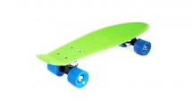 Скейт пластиковый 22х6"-1, зеленый Скейт пластиковый 22х6"-1, зеленый