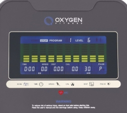 OXYGEN FITNESS EX-56 HRC Эллиптический тренажер домашний, фото 13