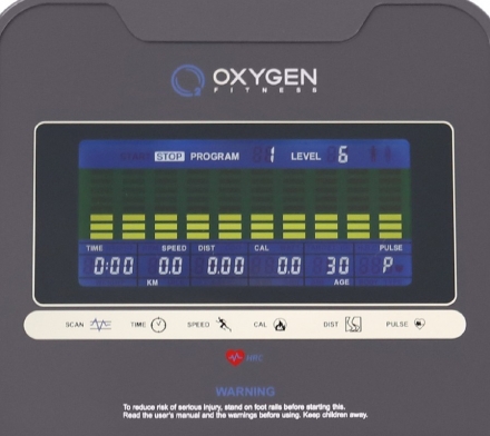 OXYGEN FITNESS EX-56 HRC Эллиптический тренажер домашний, фото 13