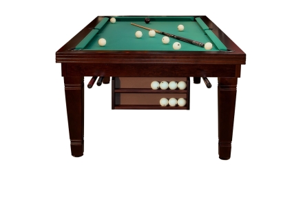 Стол бильярдный обеденный «Эльзас» 6,5 футов, пул, ольха, ЛДСП, фото 2