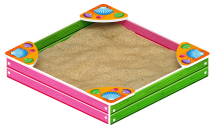 Песочница средняя Лукоморье (Ракушки) - ИО 5.25.01-01