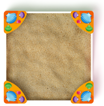 Песочница средняя Лукоморье (Ракушки) - ИО 5.25.01-01