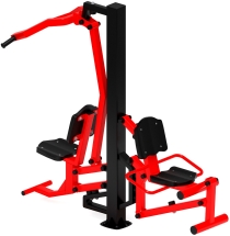 Тяга верхняя+Флекс (красный) - Уличный тренажер - СТ 021-11.И1