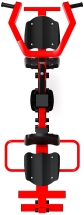 Тяга верхняя+Флекс (красный) - Уличный тренажер - СТ 021-11.И1