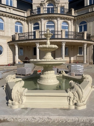 Фонтан Дворцовый классический бежевый, фото 1