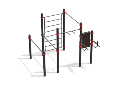 Воркаут площадка по проекту WP-010/20 &quot;Мендсары&quot;, фото 1