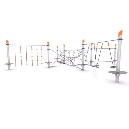 Канатная конструкция для лазания-05.03, фото 1