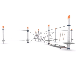 Канатная конструкция для лазания-05.03, фото 3