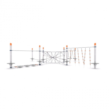 Канатная конструкция для лазания-05.03, фото 2