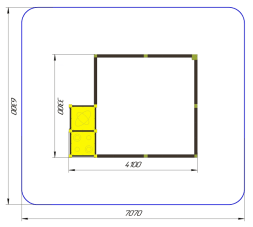 Песочница София ПСL-01 с игровым модулем для детской площадки, фото 2