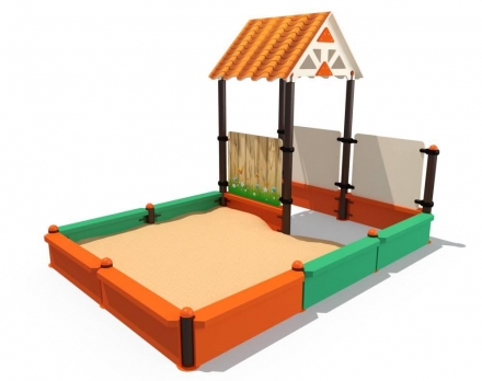 Песочный дворик, фото-мотивы &quot;Ферма&quot; ПС011.17, фото 2