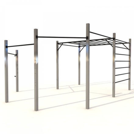 Оборудование для Воркаут ActiSteel S 2 для спортивной площадки, фото 3