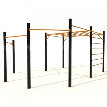 Оборудование для Воркаут ActiSteel S 2 для спортивной площадки, фото 2