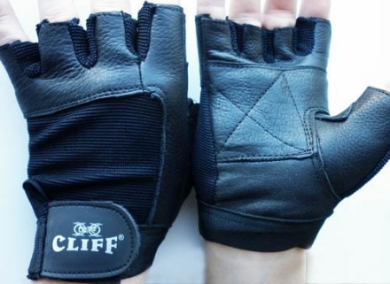 Перчатки ОМОН кожа,ткань р.S, фото 1