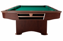 Бильярдный стол для пула Dynamic Billard "Competition 2" 9 футов (махагон) в комплекте, аксессуары и сукно