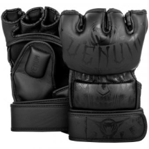 Перчатки ММА Venum Gladiator Black/Black